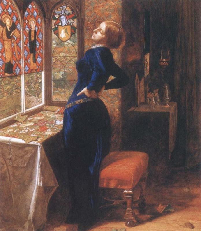Sir John Everett Millais Mariana Sweden oil painting art